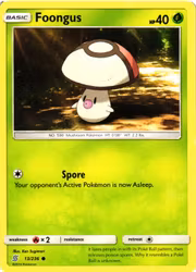 Foongus Common 12/236 Unified Minds Pokemon