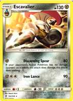 Escavalier Rare 142/236 Unified Minds Pokemon