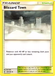 Blizzard Town Uncommon 187/236 Unified Minds Pokemon