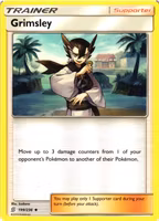 Grimsley Uncommon 199/236 Unified Minds Pokemon