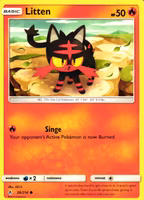 Litten Common 26/214 Unbroken Bonds Pokemon