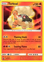 Torkoal Uncommon 29/168 Celestial Storm Pokemon