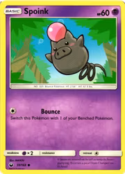 Spoink Common 59/168 Celestial Storm Pokemon