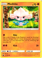 Meditite Common 76/168 Celestial Storm Pokemon