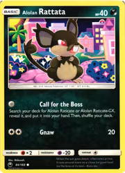 Alolan Rattata Common 84/168 Celestial Storm Pokemon