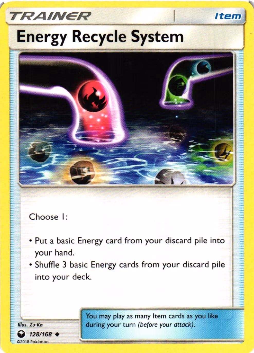 Energy Recycle System Uncommon 128/168 Celestial Storm Pokemon