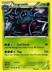 Tangrowth Uncommon 2/114 Steam Siege Pokemon