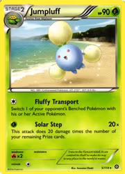 Jumpluff Rare 5/114 Steam Siege Pokemon