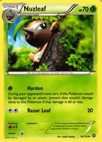 Nuzleaf Uncommon 10/114 Steam Siege Pokemon