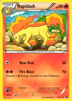 Rapidash Uncommon 17/114 Steam Siege Pokemon