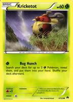 Kricketot Common 5/122 Break Point Pokemon