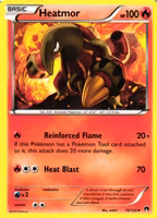 Heatmor Uncommon 15/122 Break Point Pokemon