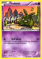 Trubbish Common 56/122 Break Point Pokemon
