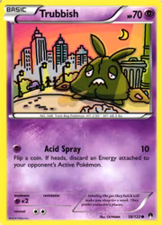 Trubbish Common 56/122 Break Point Pokemon
