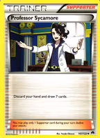 Professor Sycamore Uncommon 107/122 Break Point Pokemon