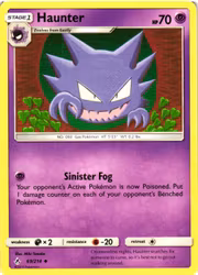 Haunter Uncommon 69/214 Unbroken Bonds Pokemon
