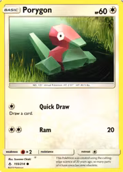 Porygon Common 155/214 Unbroken Bonds Pokemon
