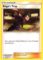 Kogas Trap Uncommon 177/214 Unbroken Bonds Pokemon