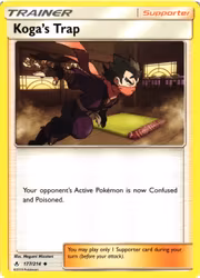 Kogas Trap Uncommon 177/214 Unbroken Bonds Pokemon