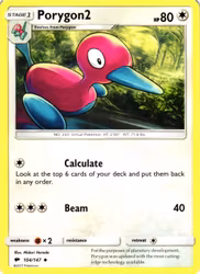 Porygon2 Uncommon 104/147 Burning Shadows Pokemon
