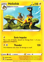 Heliolisk Uncommon 064/192 Rebel Clash Pokemon