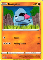 Nosepass Common 096/192 Rebel Clash Pokemon