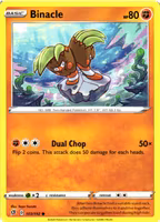 Binacle Common 103/192 Rebel Clash Pokemon