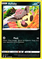Vullaby Common 119/192 Rebel Clash Pokemon