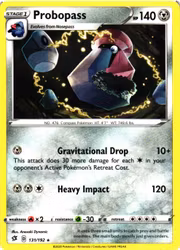 Probopass Rare 131/192 Rebel Clash Pokemon
