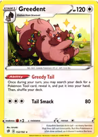 Greedent Rare 152/192 Rebel Clash Pokemon