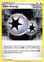 Twin Energy Uncommon 174/192 Rebel Clash Pokemon