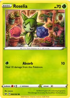 Roselia Common 002/202 Sword and Shield Pokemon