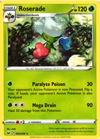 Roserade Rare 004/202 Sword and Shield Pokemon