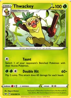 Thwackey Uncommon 012/202 Sword and Shield Pokemon