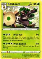 Rillaboom Rare 015/202 Sword and Shield Pokemon