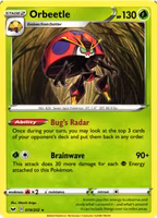 Orbeetle Rare 019/202 Sword and Shield Pokemon
