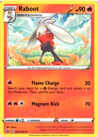 Raboot Uncommon 032/202 Sword and Shield Pokemon