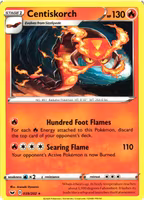 Centiskorch Rare 039/202 Sword and Shield Pokemon