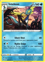 Inteleon Rare 059/202 Sword and Shield Pokemon