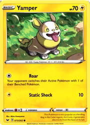 Yamper Common 073/202 Sword and Shield Pokemon