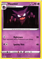 Haunter Uncommon 084/202 Sword and Shield Pokemon