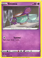 Sinistea Common 089/202 Sword and Shield Pokemon