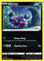 Skorupi Common 121/202 Sword and Shield Pokemon