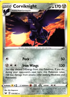 Corviknight Rare 135/202 Sword and Shield Pokemon