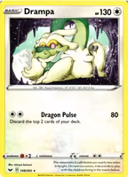 Drampa Rare 149/202 Sword and Shield Pokemon