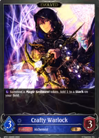 Crafty Warlock BP01 - 069EN Shadowverse: Evolved
