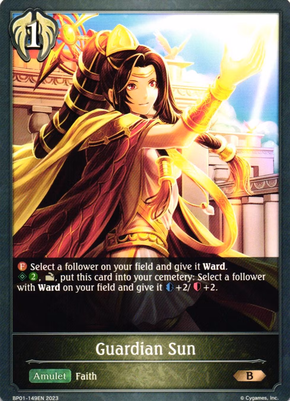 Guardian Sun BP01 - 149EN Shadowverse: Evolved