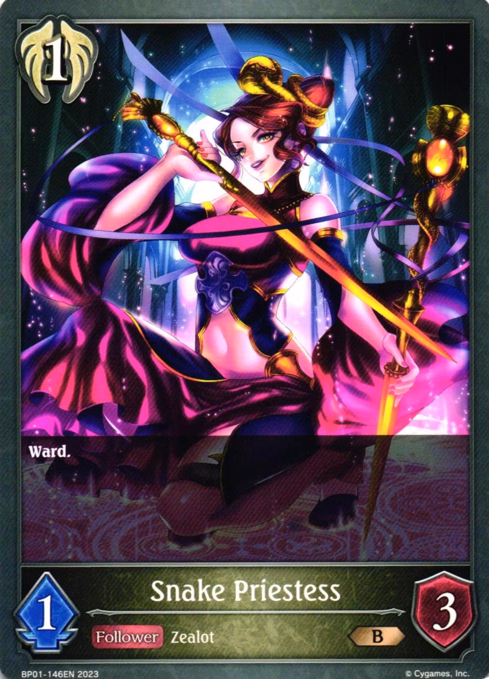 Snake Priestess BP01 - 146EN Shadowverse: Evolved