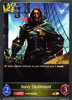 Navy Lieutenant BP01 - 047EN Shadowverse: Evolved