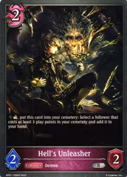 Hells Unleasher BP01 - 109EN Shadowverse: Evolved